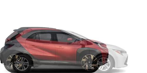 #カローラ スポーツ ハイブリッド G-X 2018- + アイゴX プロローグ EV コンセプト 2021