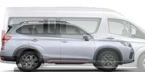 #HIACE Long 2019- + Forester 2.5 Touring 2018-
