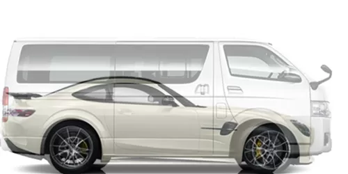 #ハイエース DX ロング 2004- + AMG GT 2015-