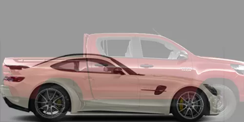 #ハイラックス Z 2015- + AMG GT 2015-