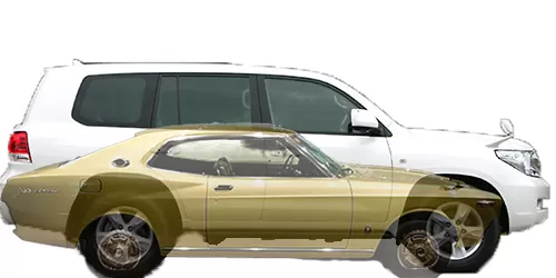#ランドクルーザー AX 2007- + ローレル ハードトップ2000 GL-6 1972-1977