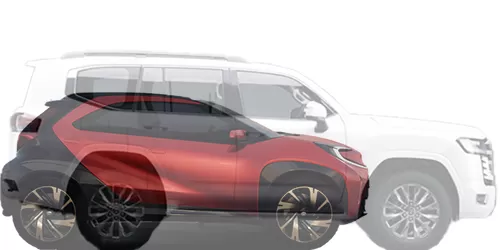 #ランドクルーザー GR SPORT ディーゼル 2021- + アイゴX プロローグ EV コンセプト 2021