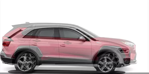 トヨタ Rav4 Prime 写真を重ねて比較 Audi Q3 11 大きさ比較 1