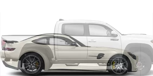 #タコマ Double Cab Short 2016- + AMG GT 2015-