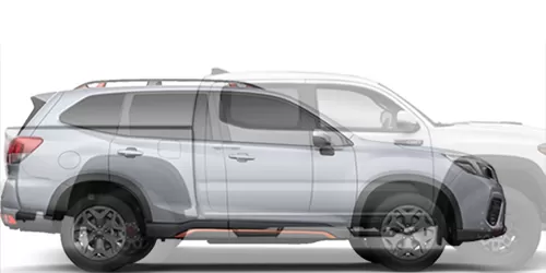 #TACOMA Double Cab Short 2016- + Forester 2.5 Touring 2018-
