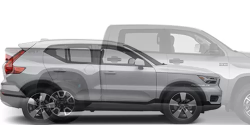 #タンドラ 2014- + XC40 B4 AWD Inscription 2020-