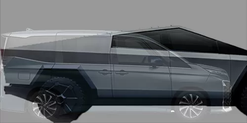 #ヴォクシー HYBRID S-G E-Four 2022- + サイバートラック シングルモーター 2020-