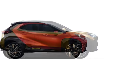 #ヤリス クロス HYBRID G 2020- + アイゴX プロローグ EV コンセプト 2021