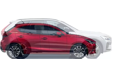 #XC60 リチャージ T6 AWD Inscription 2022- + MAZDA2 15MB 2019-