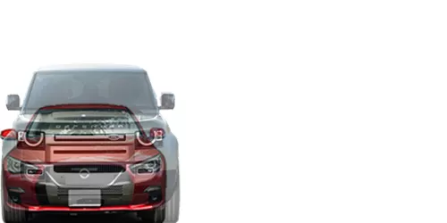 #スカイライン GT 4WD 2014- + ディフェンダー90 2019-