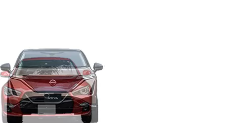 #スカイライン GT 4WD 2014- + アリア 65kWh 2021-