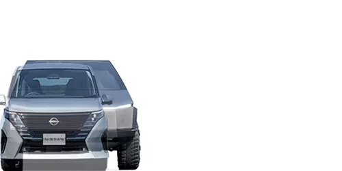 #サイバートラック シングルモーター 2020- + セレナ e-POWER ハイウェイスターV 2022