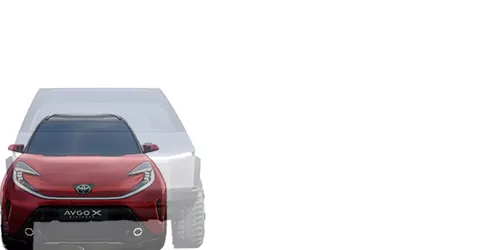 #サイバートラック シングルモーター 2020- + アイゴX プロローグ EV コンセプト 2021
