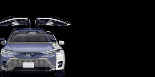 #model X Long Range 2015- + カローラクロス HYBRID G 4WD 2021-
