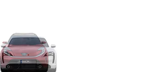#Aygo X Prologue EV concept 2021 + Taycan Turbo 2020-