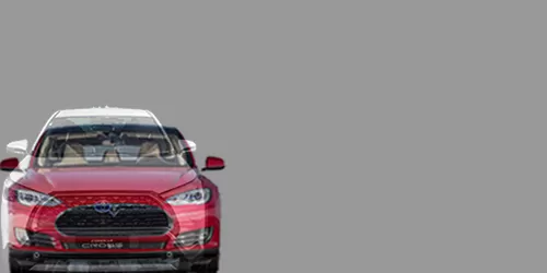 #カローラクロス ハイブリッド 海外仕様 2020- + Model S パフォーマンス 2012-
