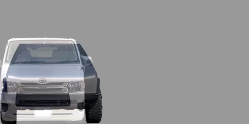 #ハイエース DX ロング 2004- + サイバートラック シングルモーター 2020-