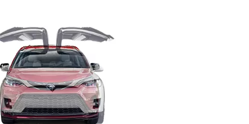 #シエナ 2021- + Model X パフォーマンス 2015-