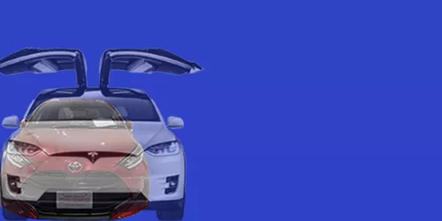 #ヤリス ハイブリッド G 2020- + Model X パフォーマンス 2015-